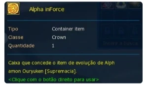 Item Alphamon Ouryuken (Extreme U) Ladmo Omega - Digimon Masters Online