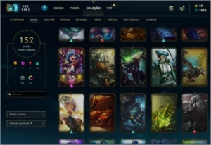 Conta desde a season 1 - League of Legends LOL