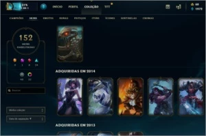 Conta desde a season 1 - League of Legends LOL