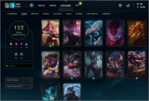 Conta desde a season 1 - League of Legends LOL