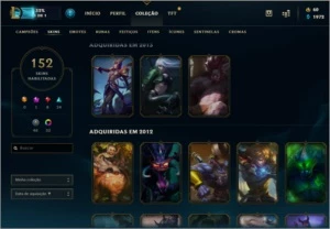 Conta desde a season 1 - League of Legends LOL