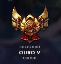 Conta de League of Legends - Ouro V