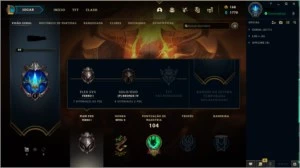 conta de lol 83 campeões 15 skins - League of Legends