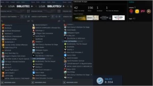 Conta STEAM (Nível 11) 42 JOGOS