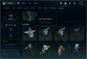 Conta LoL 327 skins - League of Legends
