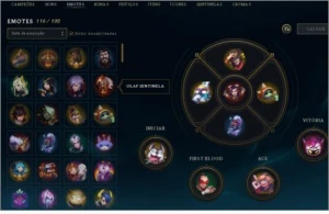 Conta LoL 327 skins - League of Legends