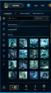Conta lol / tudo alteravel / skins 365