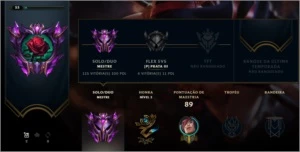 Conta mestre 100 PDL PRECINHO!! - League of Legends LOL