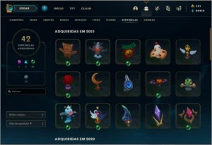 Conta League of Legends com todas as skins do jogo LOL