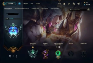 Conta League of Legends com todas as skins do jogo LOL