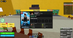 Conta Roblox cheia de frutas no blox frutas e todos os pass
