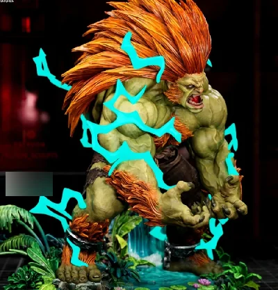 Blanka 3d stl 2027 - Impressão 3D e STL