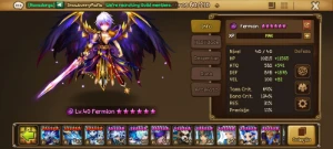 Nat 5 Ld - Nephthys e Fermion (Global) - Summoners War