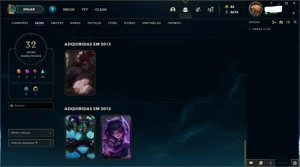 Vendo Conta League Of Legends 2012 LOL