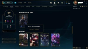 Vendo Conta League Of Legends 2012 LOL