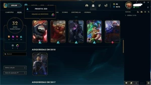 Vendo Conta League Of Legends 2012 LOL