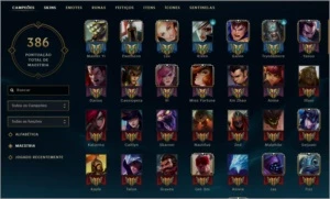 Conta League of Legends. LOL