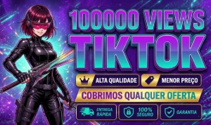 [Menor Preço Do Site] 100K Visualizações Tiktok 100000 Views - Redes Sociais