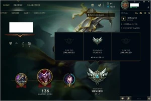 CONTA PRATA 2 LOL - COM EMAIL DE CRIAÇÃO - 80 CAMPEÕES - League of Legends