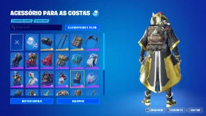 (Fortnite) conta com skins antigas + 700 V-Bucks