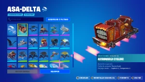 (Fortnite) conta com skins antigas + 700 V-Bucks