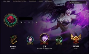Conta de LOL - League of Legends