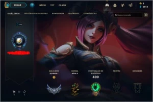 CONTA ANTIGA LOL MMR ALTO - League of Legends