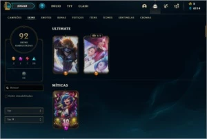 CONTA ANTIGA LOL MMR ALTO - League of Legends