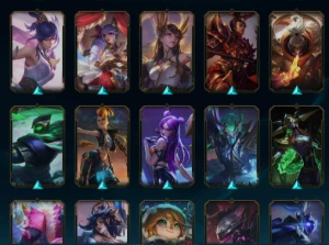 Conta League of legends TODOS OS CHAMPS 144 SKINS ESMERALDA1 LOL