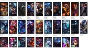 (PROMOÇÃO) 43 CAMPEÕES - 29 SKINS - League of Legends LOL