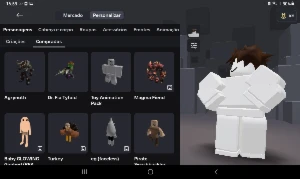 Conta de roblox gemada,rica em blox fruits,dead rails e etc - Outros