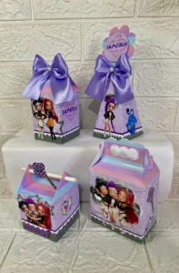Caixinha Guerreiras k-pop - Artesanato e Personalizados