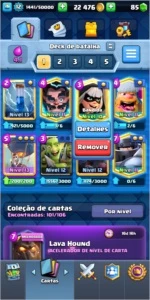 Conta de Clash royale