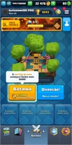 Conta de Clash royale