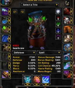 Wow Brasil 3.3.5 (Shaman Full Pvp E Pve Com Valanyr) - Blizzard