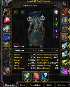 Wow Brasil 3.3.5 (Shaman Full Pvp E Pve Com Valanyr) - Blizzard