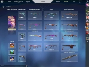 VENDO CONTA VALORANT FULL ACESSO 1 VANDAL 1 MARSHAL + 2 PASS