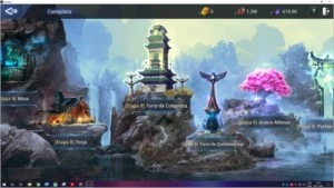 Conta na73 lvl 65 71k poder - MIR4
