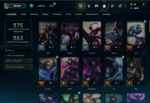 Conta Prata Com 54 Skins - League of Legends LOL