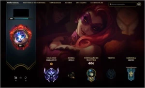 CONTA DE LOL, TFT E VALORANT COM SKINS - League of Legends
