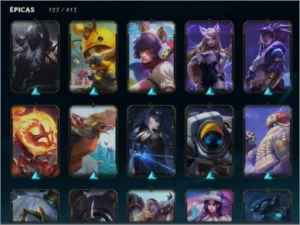 CONTA DE LOL, TFT E VALORANT COM SKINS - League of Legends