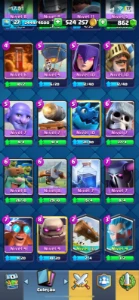 Conta De Clash Royale 800+Gemas