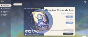 Genshin Impact DILUC + TUMULO DO LOBO + AST MONA + KLEE+QIQI