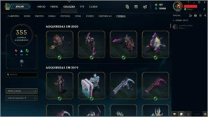 CONTA DE LOL SUPER RARA - CONTA DE COLECIONADOR - League of Legends