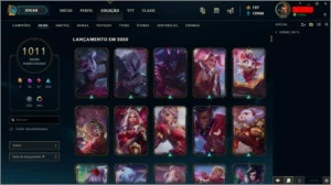 CONTA DE LOL SUPER RARA - CONTA DE COLECIONADOR - League of Legends