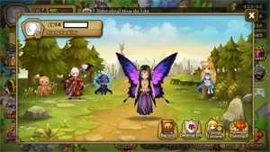 Reroll Summoners War lvl14 com Fairy King Dark - Nyx