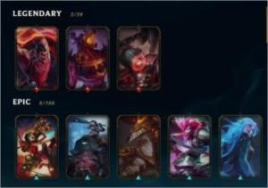 Vendo conta lol Platina com diversas skin - League of Legends