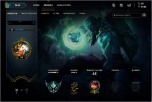 Conta lol platina 4 - League of Legends