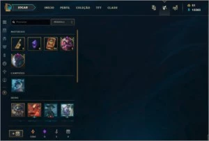 Conta lol Platina 3 - League of Legends