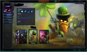 conta lv30/skin:lbcorvinata,tpaEZ,zed projeto,leesin,outros - League of Legends LOL